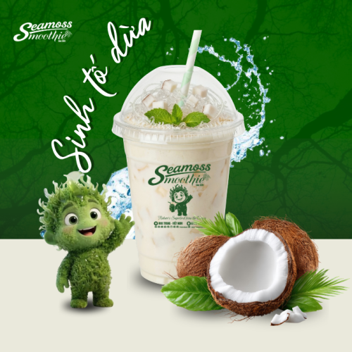 Sinh Tố Dừa Sea Moss