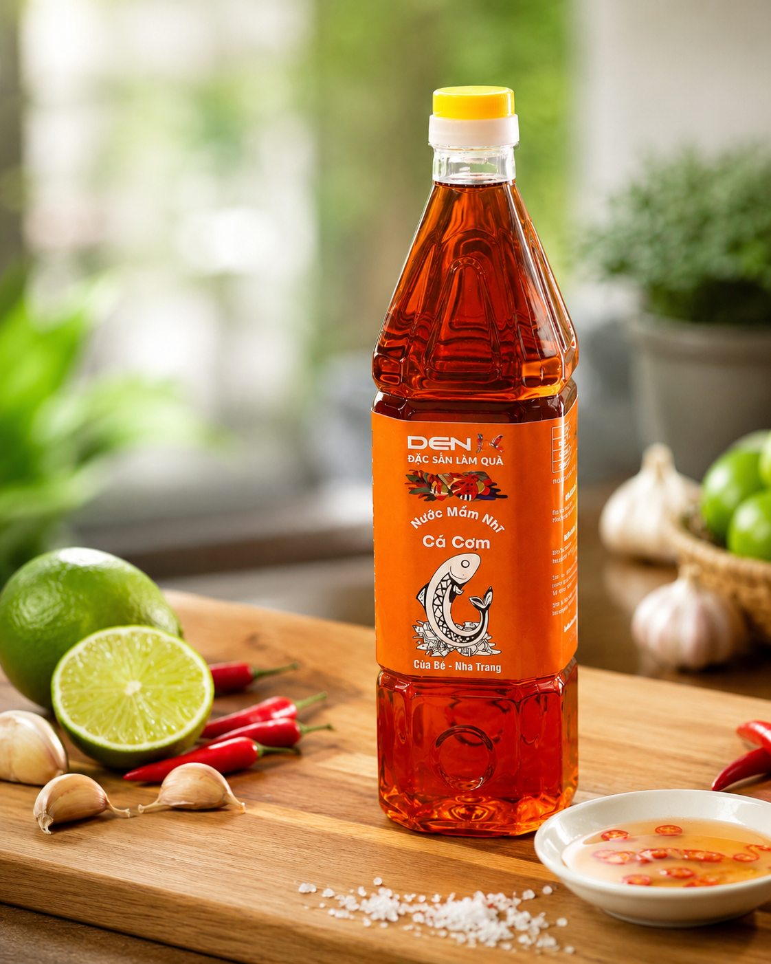 Nước Mắm Nhĩ Cá Cơm – Chai 1 lít (Đạm 20 gN/L) - Ảnh 2